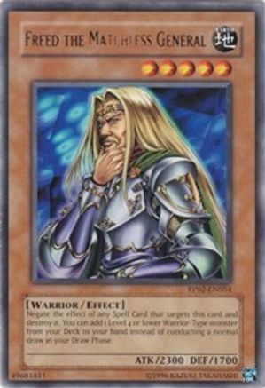 Image of Freed the Matchless General [RP02-EN054] Rare