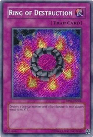 Image of Ring of Destruction [RP02-EN066] Secret Rare
