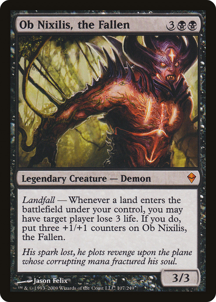 Image of Ob Nixilis, the Fallen [Zendikar]