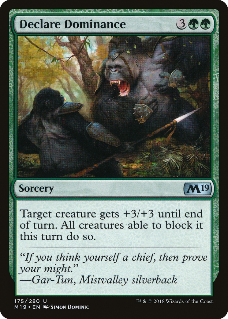 Image of Declare Dominance [Core Set 2019]
