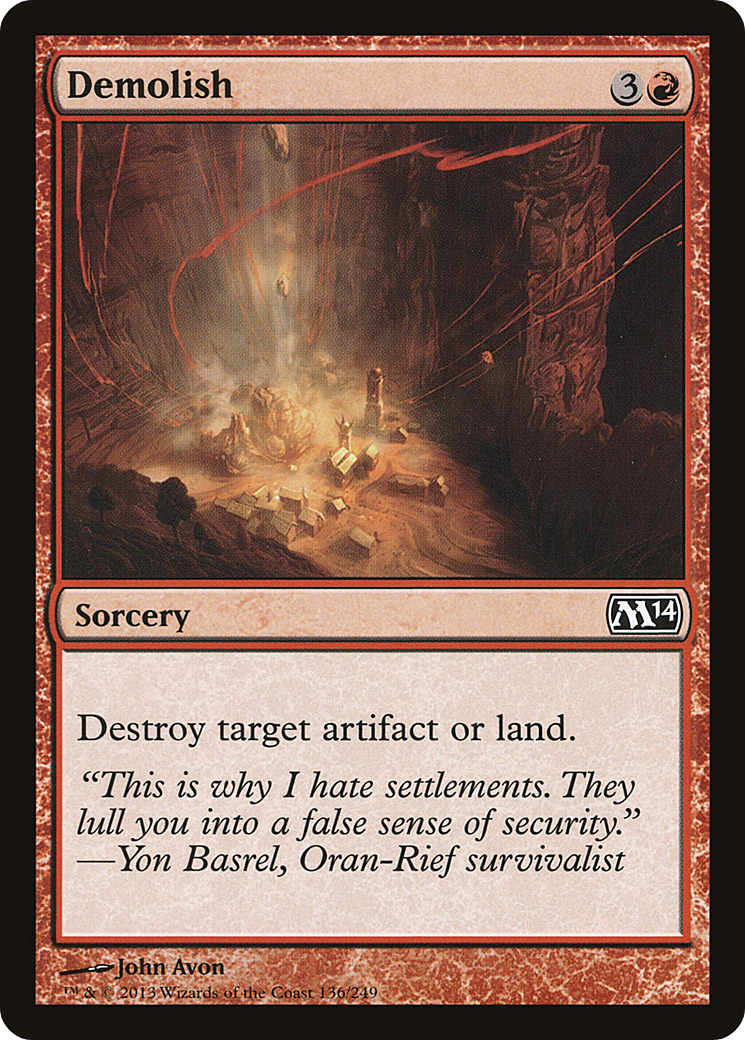 Image of Demolish [Magic 2014]
