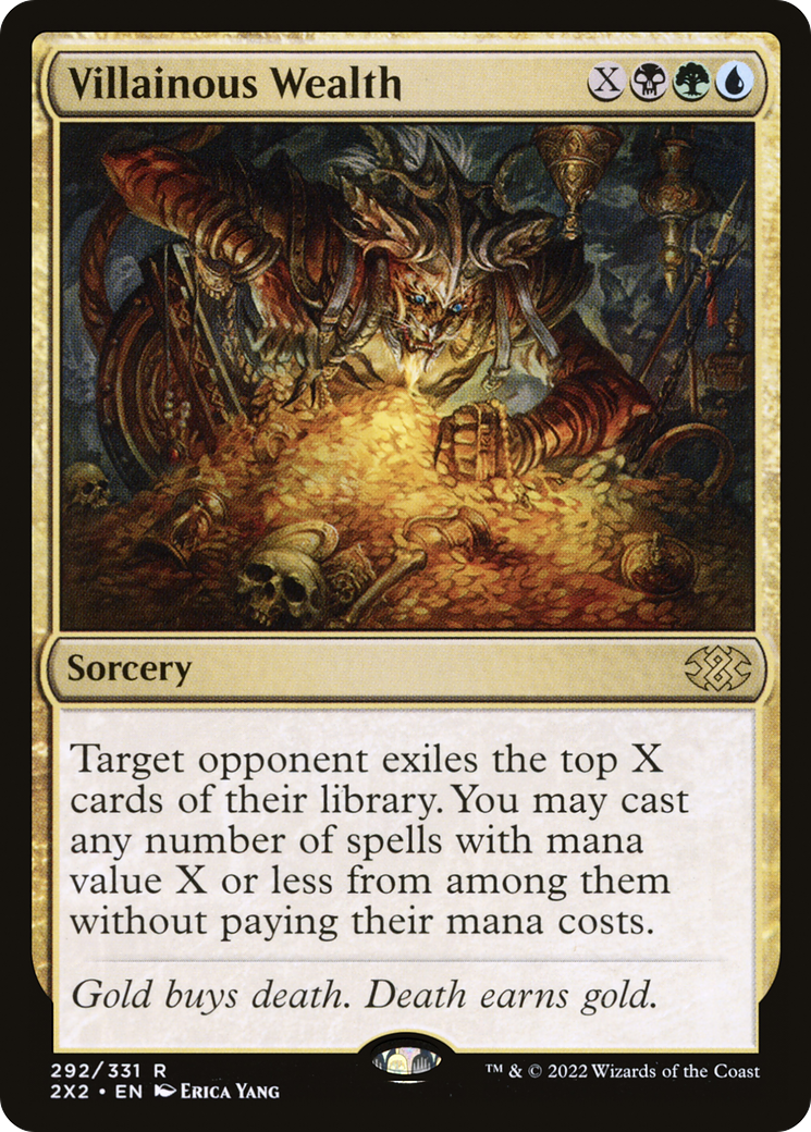 Image of Villainous Wealth [Double Masters 2022]