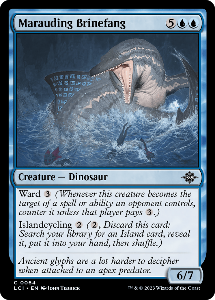Image of Marauding Brinefang [The Lost Caverns of Ixalan]