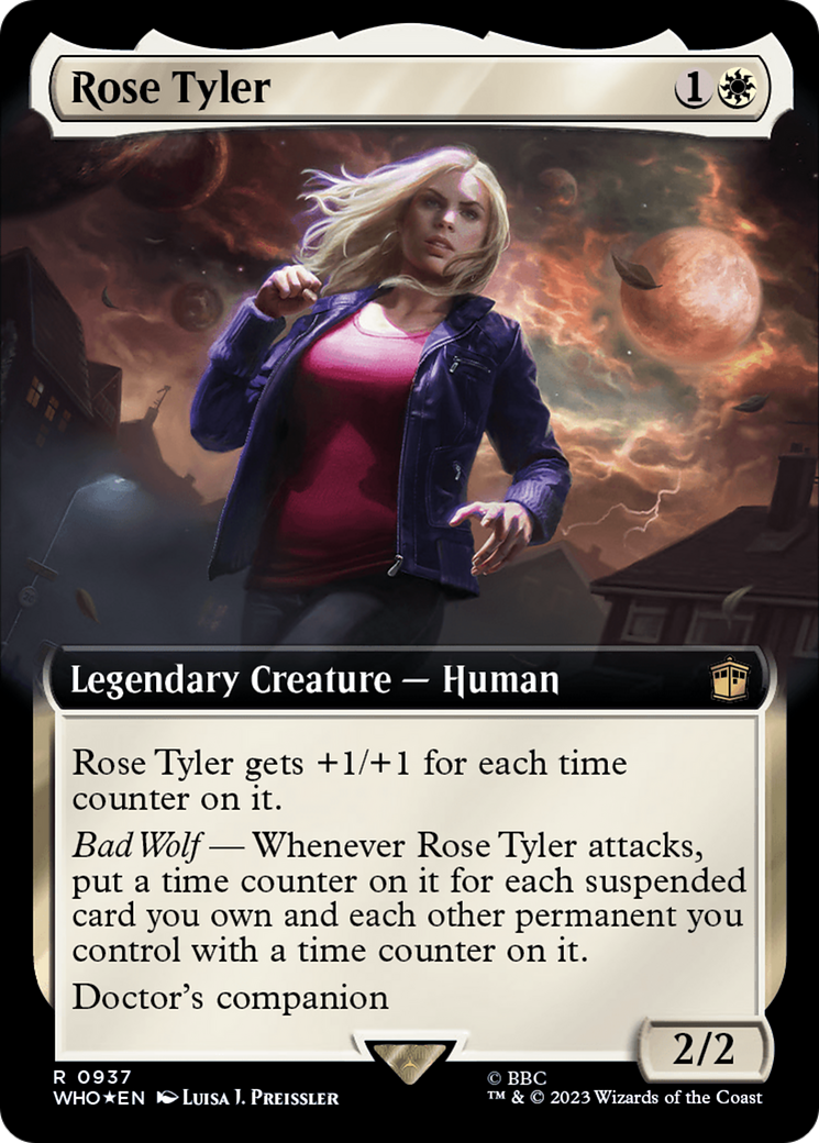 Image of Rose Tyler (Extended Art) (Surge Foil) [Doctor Who]