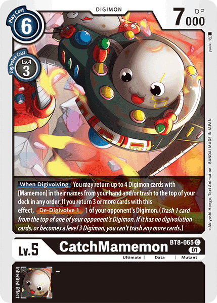 Image of CatchMamemon [BT8-065] [New Awakening]