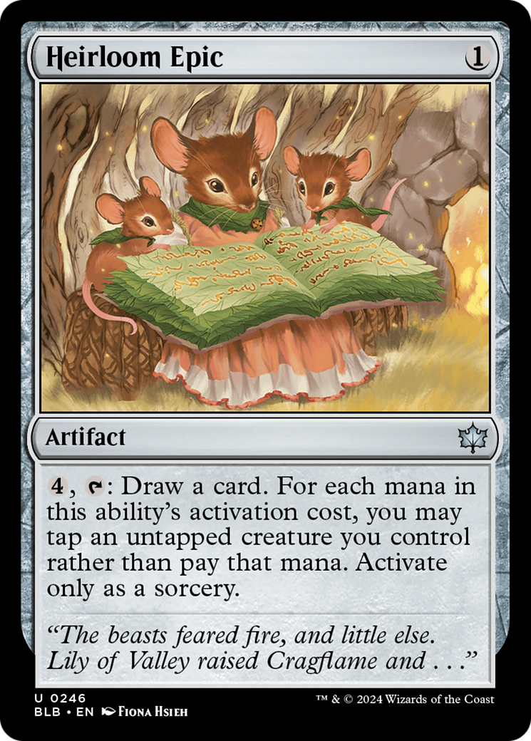Image of Heirloom Epic [Bloomburrow]