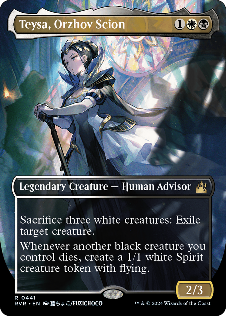 Image of Teysa, Orzhov Scion (Anime Borderless) [Ravnica Remastered]