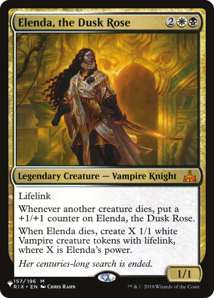 Image of Elenda, the Dusk Rose [The List]