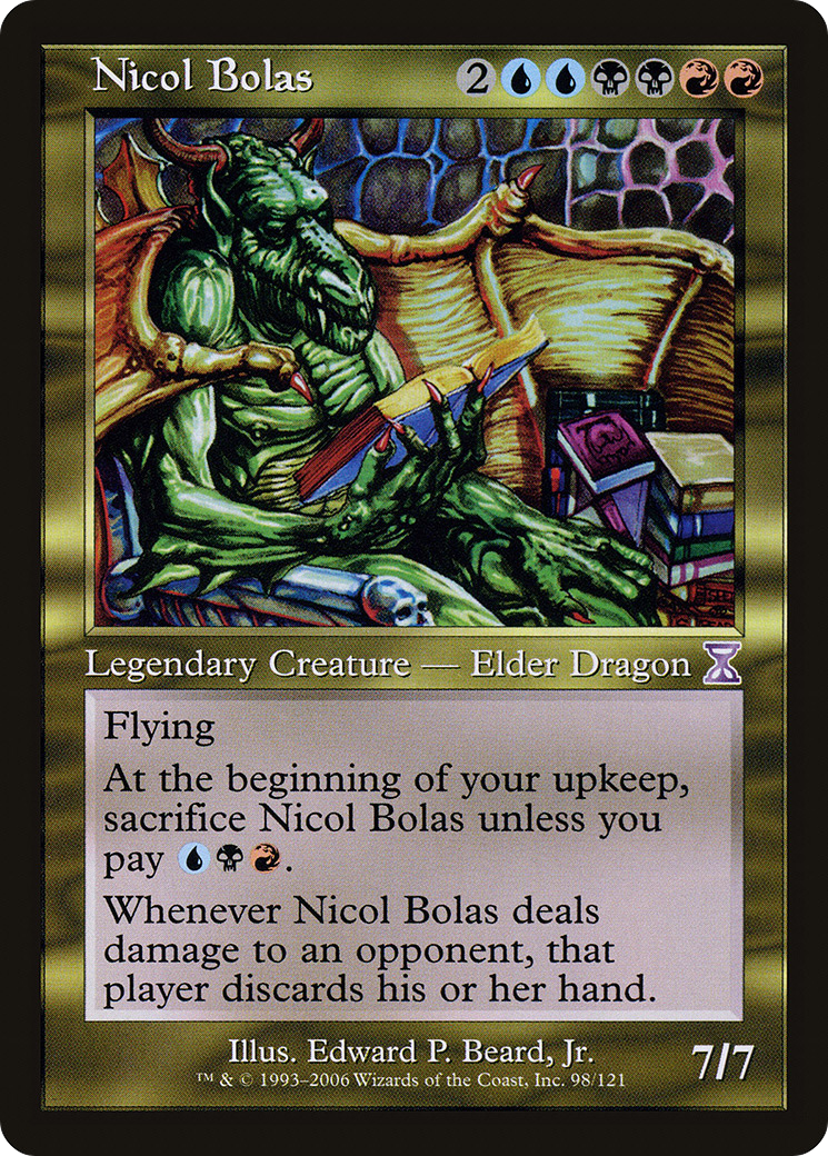 Image of Nicol Bolas [Time Spiral Timeshifted]