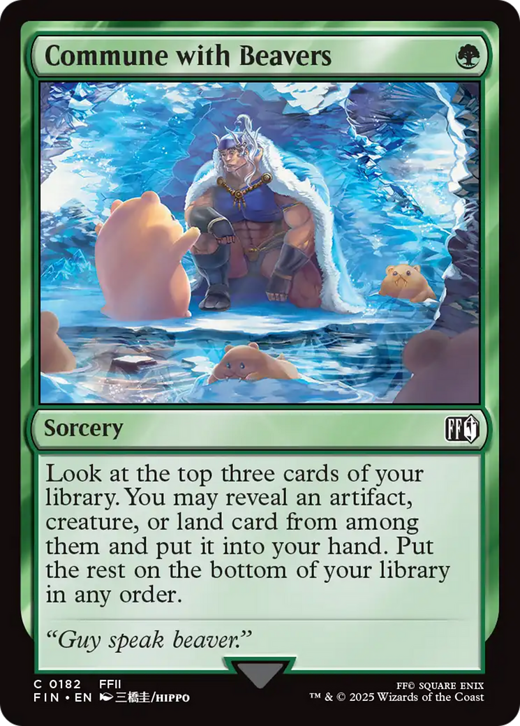 Image of Commune with Beavers [FINAL FANTASY]