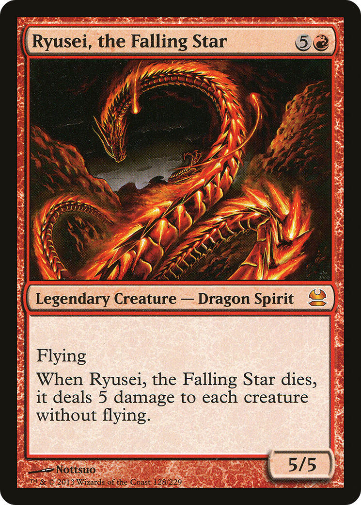Image of Ryusei, the Falling Star [Modern Masters]