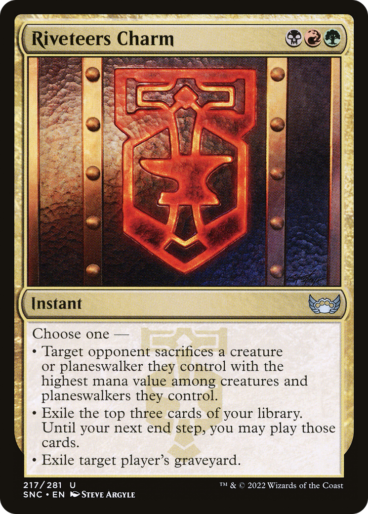Image of Riveteers Charm [Streets of New Capenna]