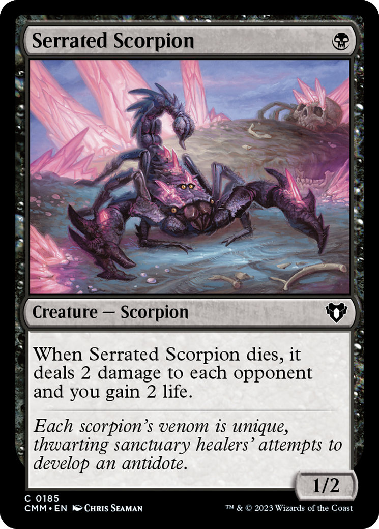 Image of Serrated Scorpion [Commander Masters]