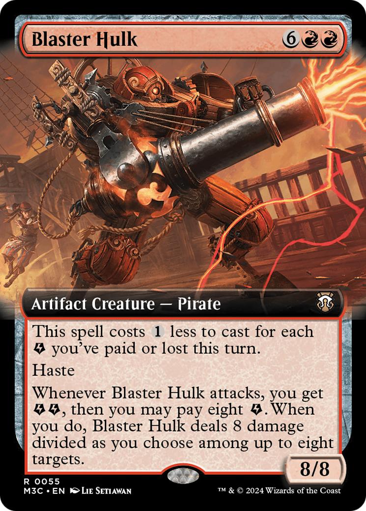 Image of Blaster Hulk (Extended Art) [Modern Horizons 3 Commander]