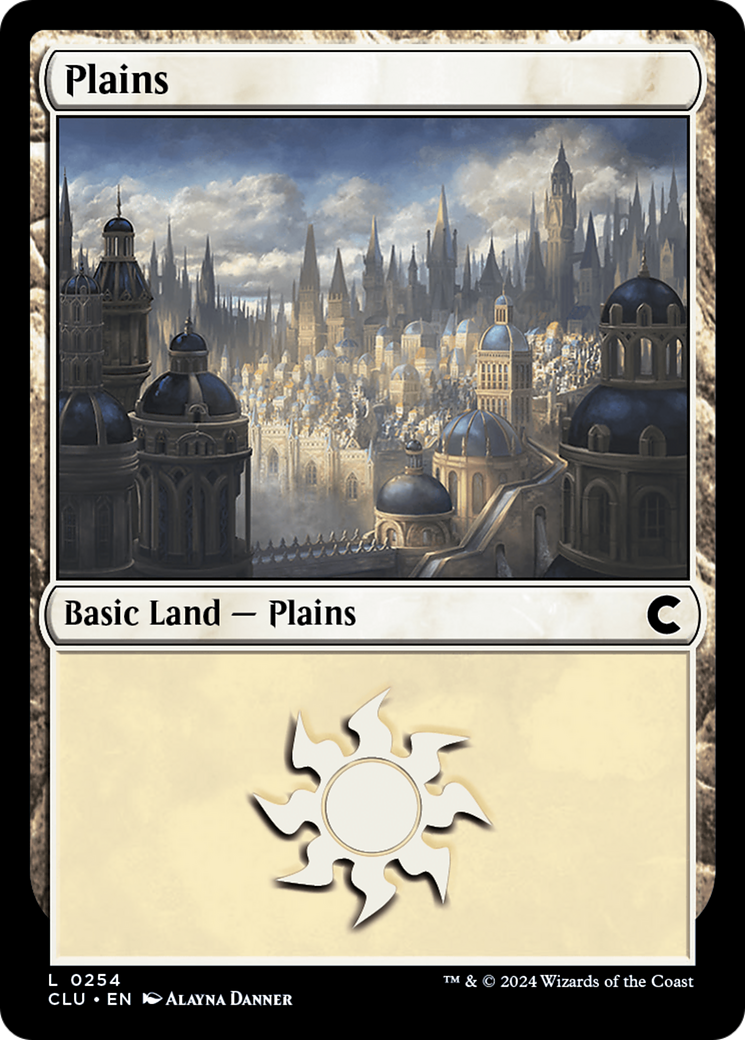 Image of Plains (0254) [Ravnica: Clue Edition]
