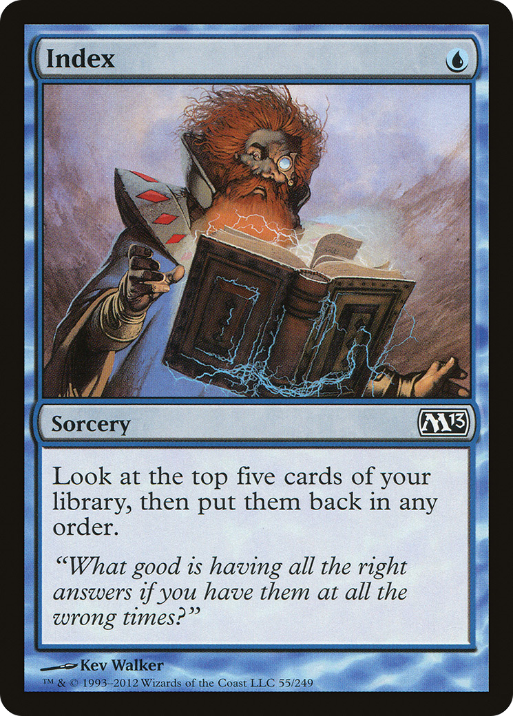 Image of Index [Magic 2013]