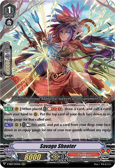 Image of Savage Shooter (V-SS07/024EN) [Clan Selection Plus Vol.1]