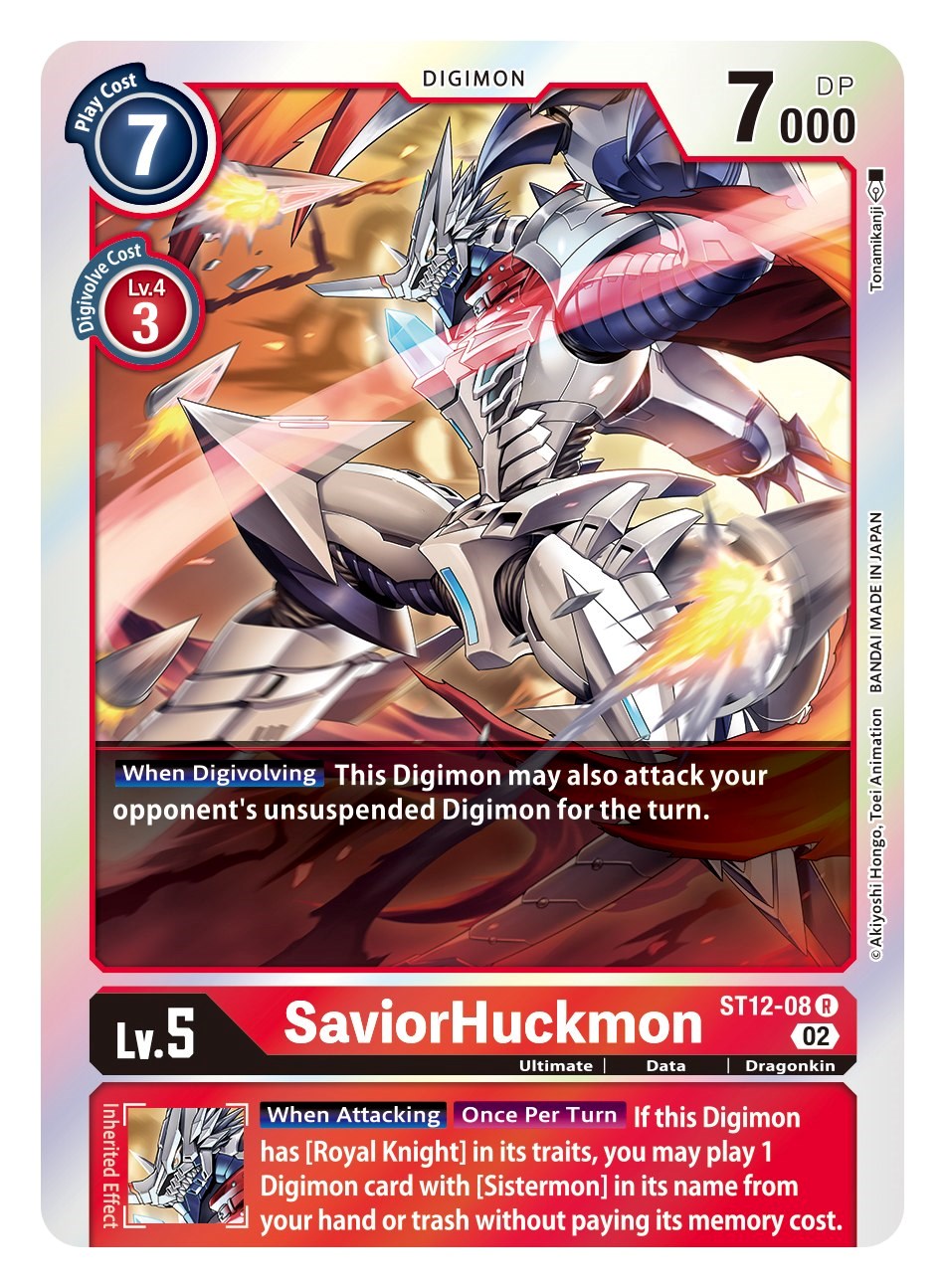 Image of SaviorHuckmon [ST12-08] [Starter Deck: Jesmon]