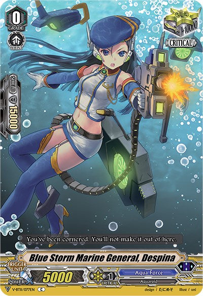 Image of Blue Storm Marine General, Despina (V-BT11/077EN) [Storm of the Blue Cavalry]