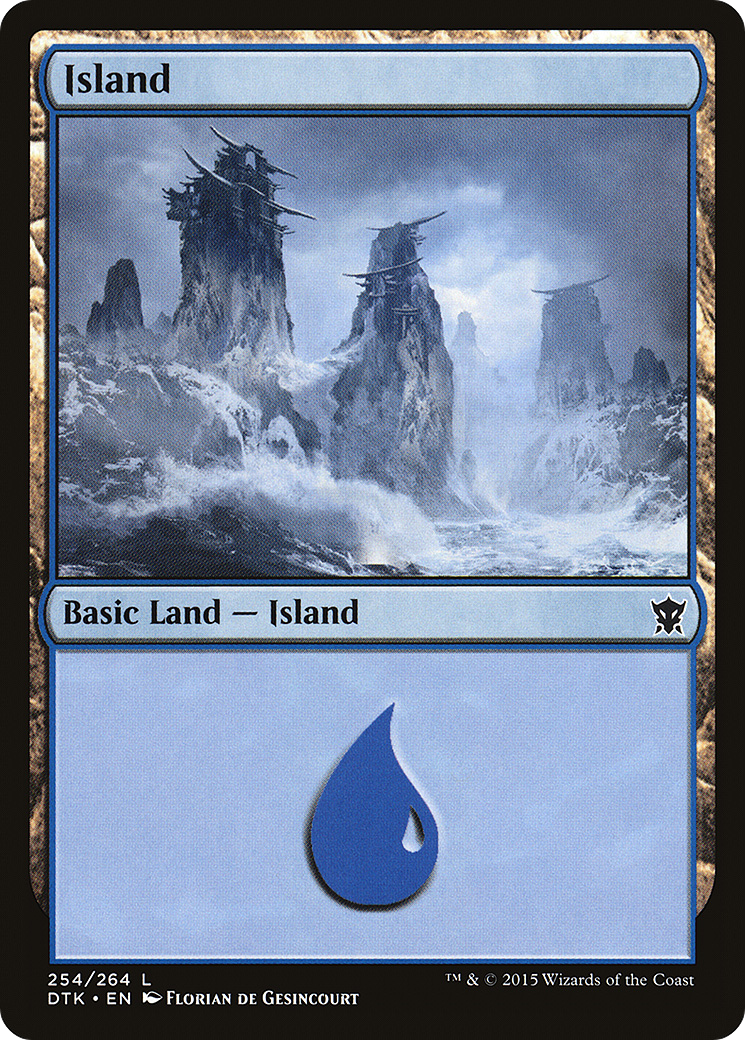 Image of Island (254) [Dragons of Tarkir]
