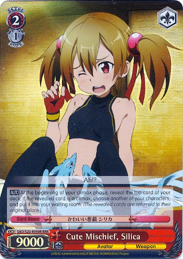 Image of Cute Mischief, Silica (SAO/S20-E059R RRR) [Sword Art Online]