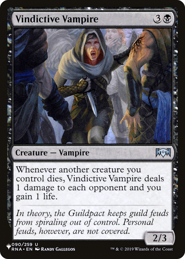 Image of Vindictive Vampire [The List]