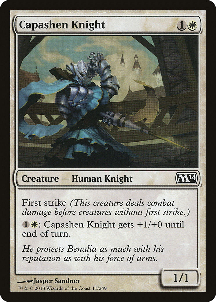 Image of Capashen Knight [Magic 2014]