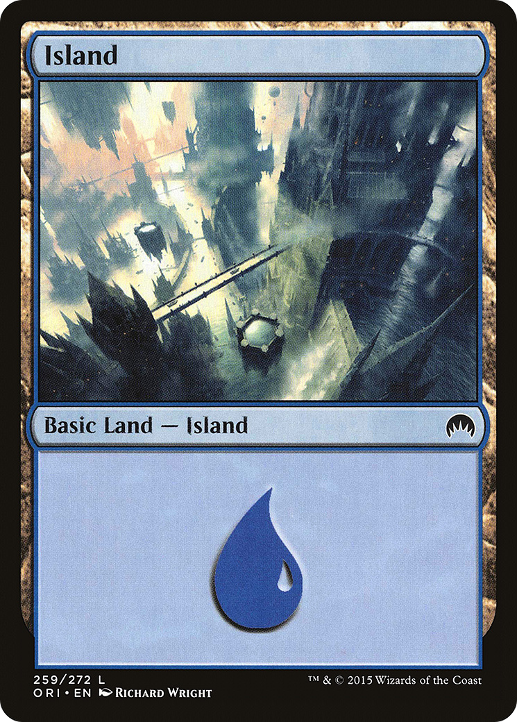 Image of Island (259) [Magic Origins]