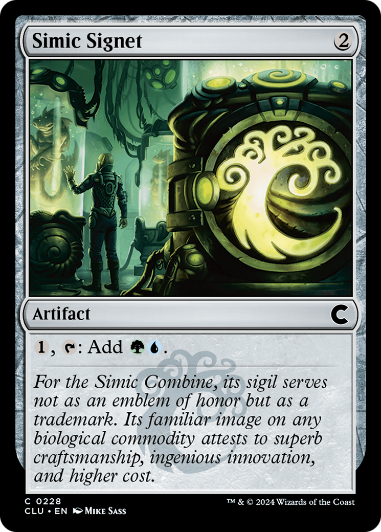 Image of Simic Signet [Ravnica: Clue Edition]