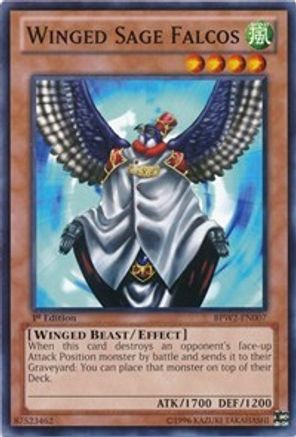 Image of Winged Sage Falcos [BPW2-EN007] Common