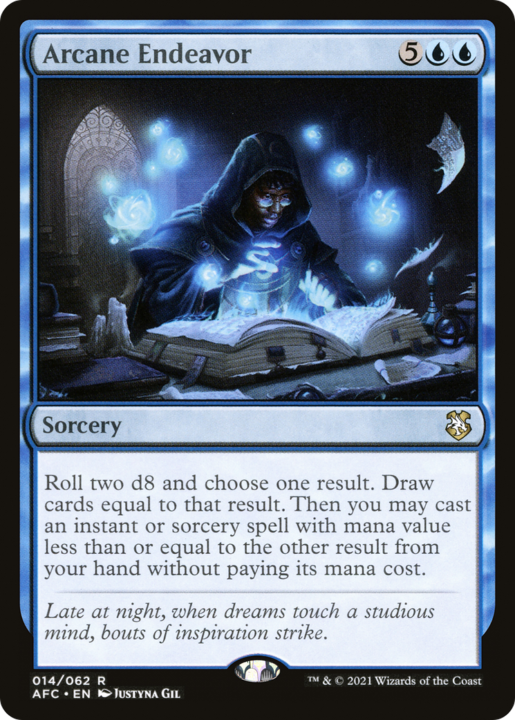 Image of Arcane Endeavor [Dungeons & Dragons: Adventures in the Forgotten Realms Commander]