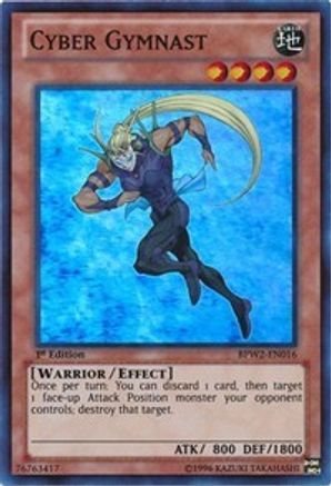Image of Cyber Gymnast [BPW2-EN016] Super Rare