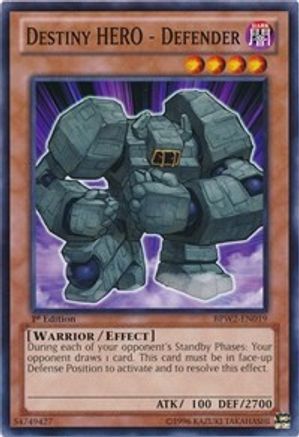 Image of Destiny Hero - Defender [BPW2-EN019] Common