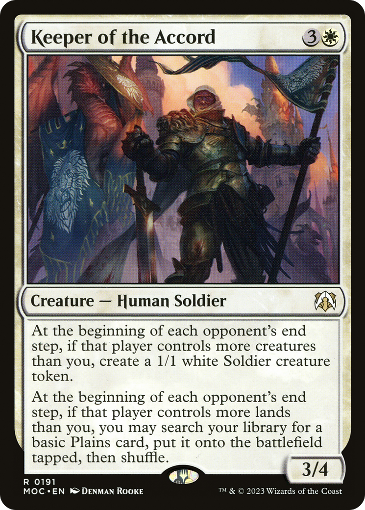 Image of Keeper of the Accord [March of the Machine Commander]