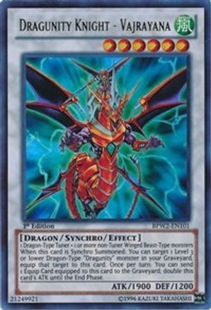 Image of Dragunity Knight - Vajrayana [BPW2-EN101] Ultra Rare