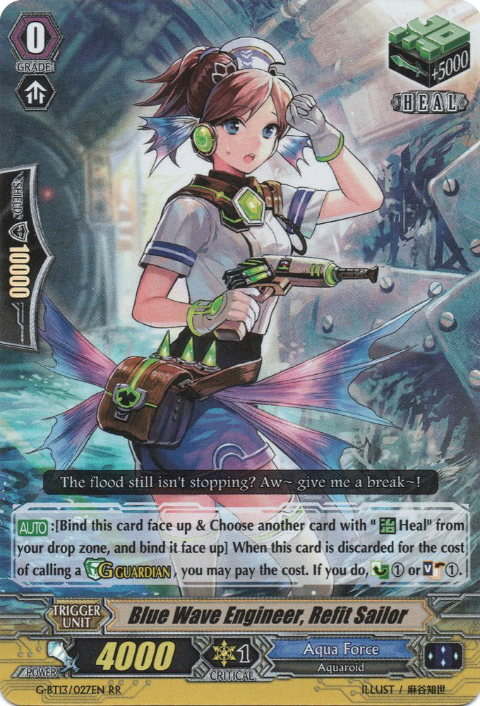 Image of Blue Wave Engineer, Refit Sailor (G-BT13/027EN) [Ultimate Stride]