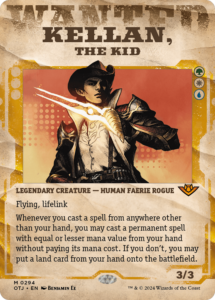 Image of Kellan, the Kid (Showcase) [Outlaws of Thunder Junction]