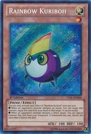Image of Rainbow Kuriboh [LVAL-EN004] Secret Rare
