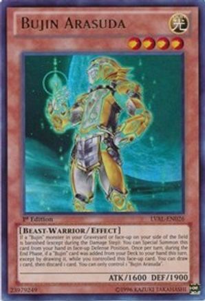 Image of Bujin Arasuda [LVAL-EN026] Ultra Rare