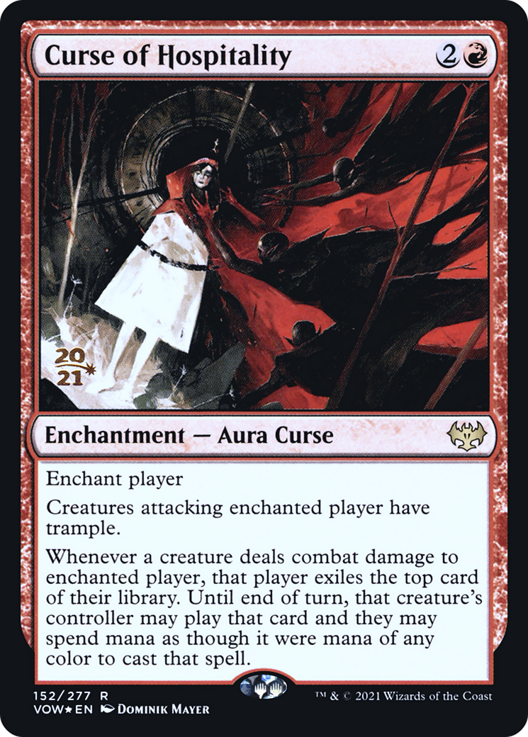 Image of Curse of Hospitality [Innistrad: Crimson Vow Prerelease Promos]