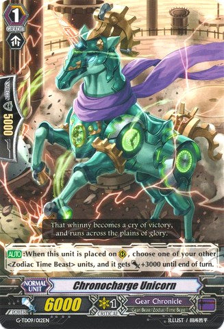 Image of Chronocharge Unicorn (G-TD09/012EN) [True Zodiac Time Beasts]