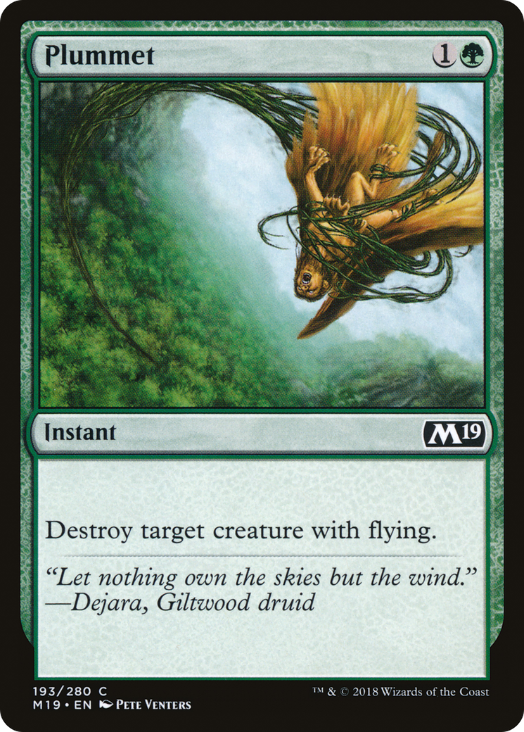 Image of Plummet [Core Set 2019]