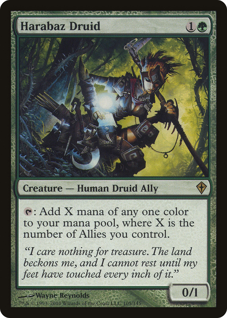Image of Harabaz Druid [Worldwake]