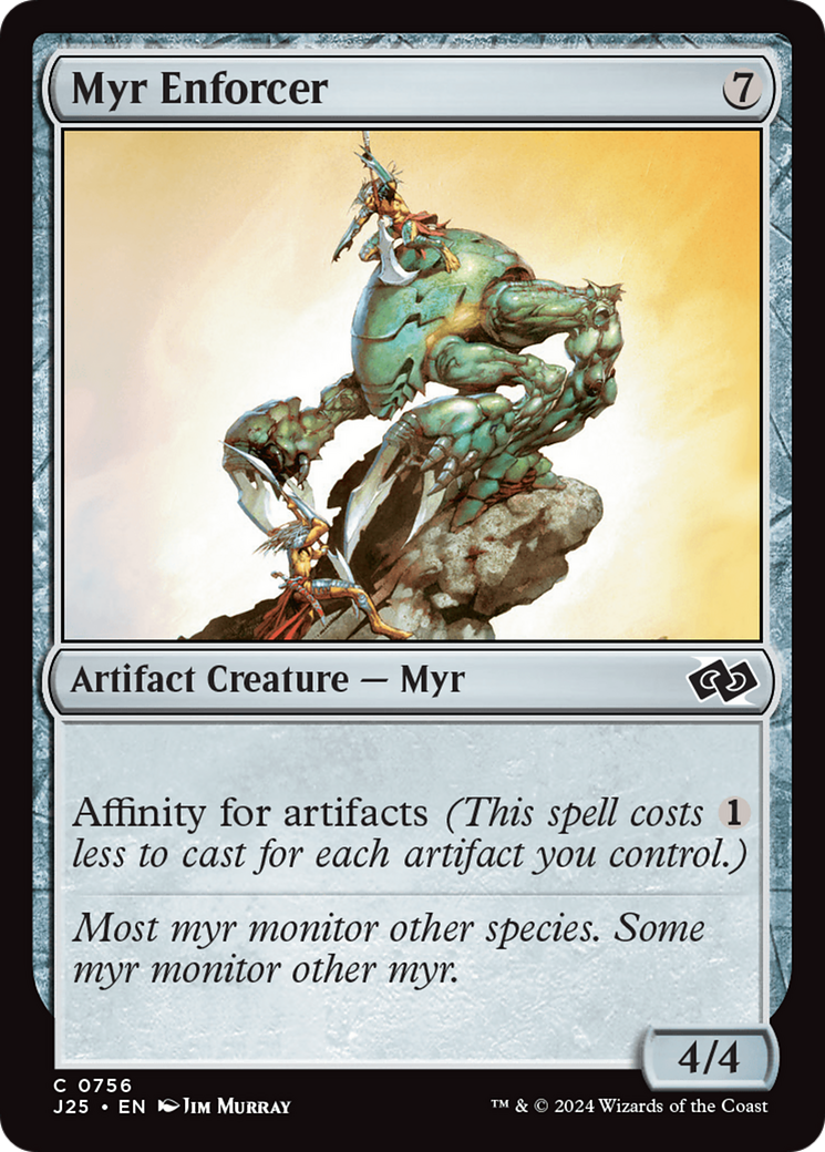 Image of Myr Enforcer [Foundations Jumpstart]