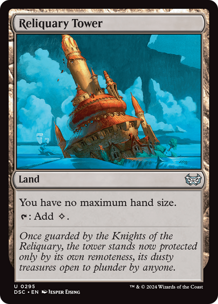 Image of Reliquary Tower [Duskmourn: House of Horror Commander]