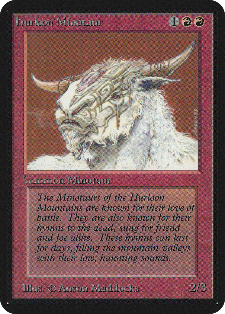 Image of Hurloon Minotaur [Alpha Edition]