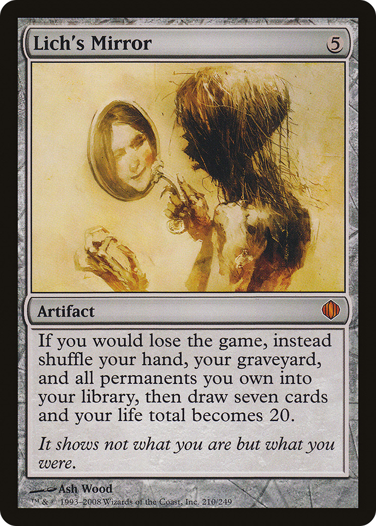 Image of Lich's Mirror [Shards of Alara]