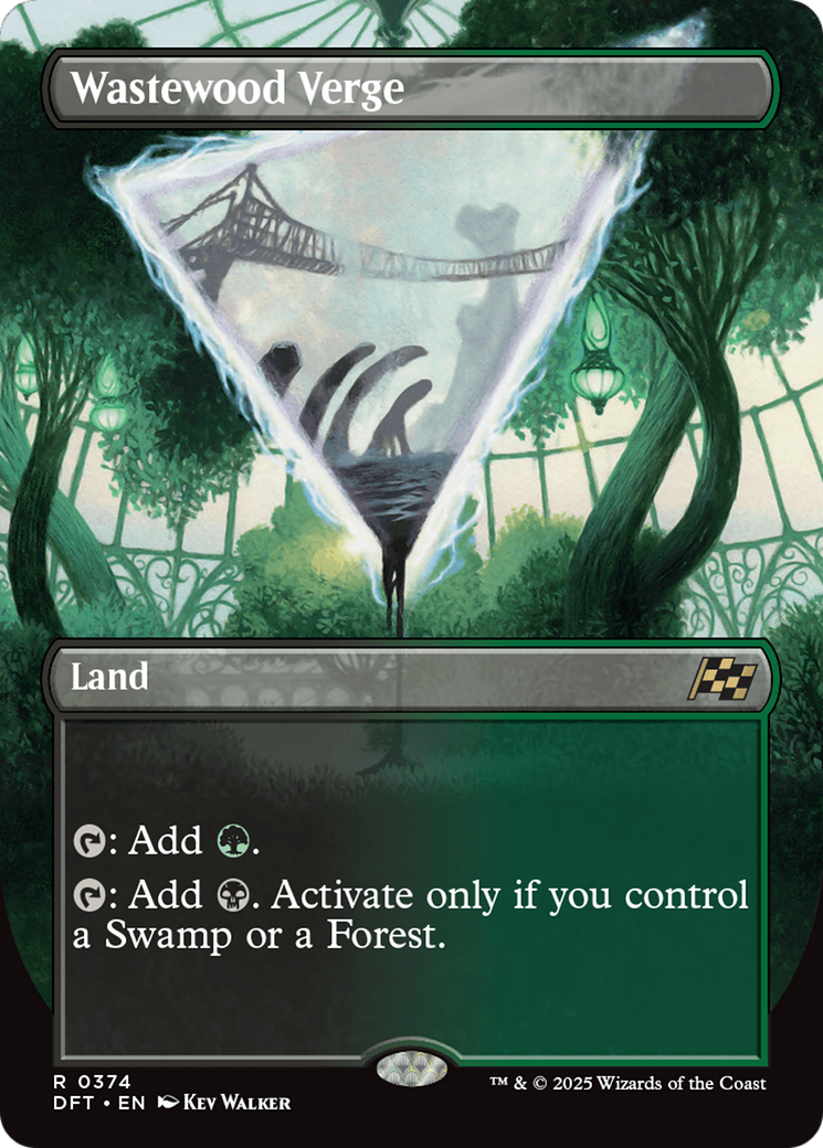Image of Wastewood Verge (Borderless) [Aetherdrift]