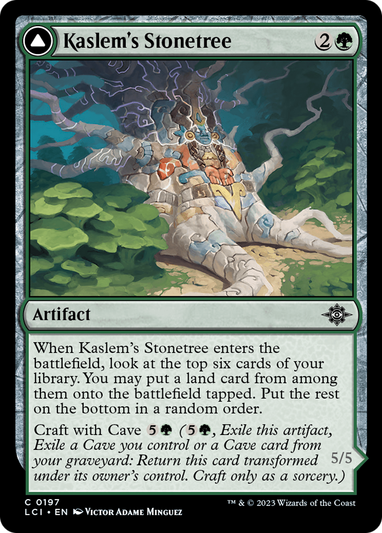 Image of Kaslem's Stonetree [The Lost Caverns of Ixalan]
