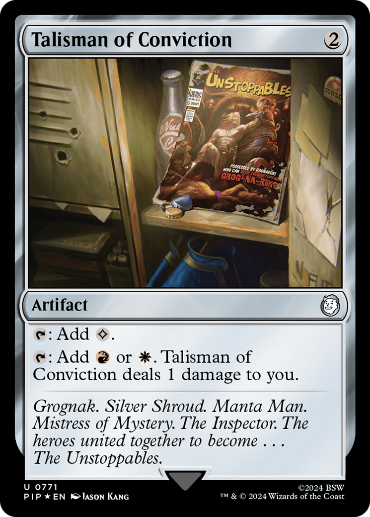 Image of Talisman of Conviction (Surge Foil) [Fallout]